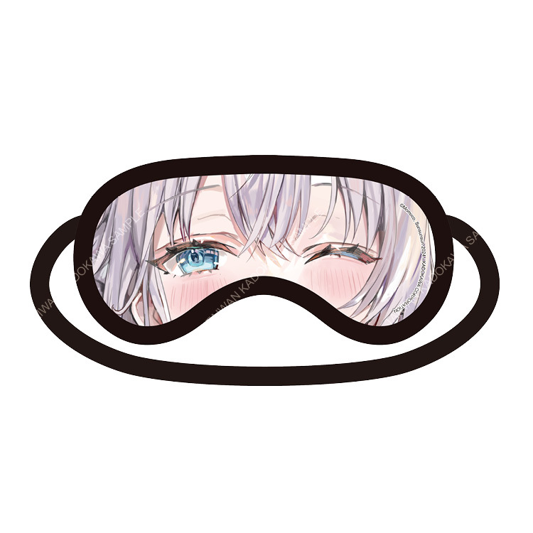 不時輕聲地以俄語遮羞的鄰座艾莉同學(原作)  眼罩 C