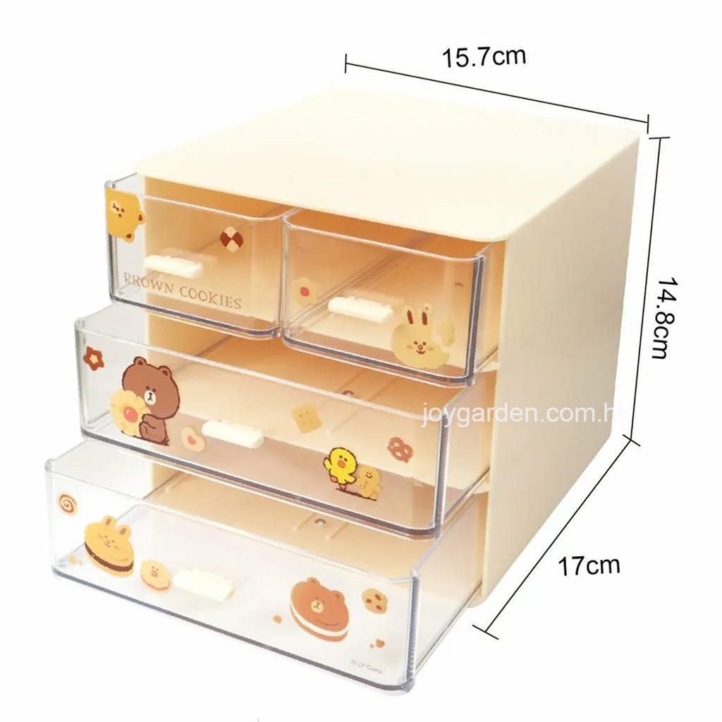 LFP15014 - LINE FRIENDS 抽屜桌面收納盒