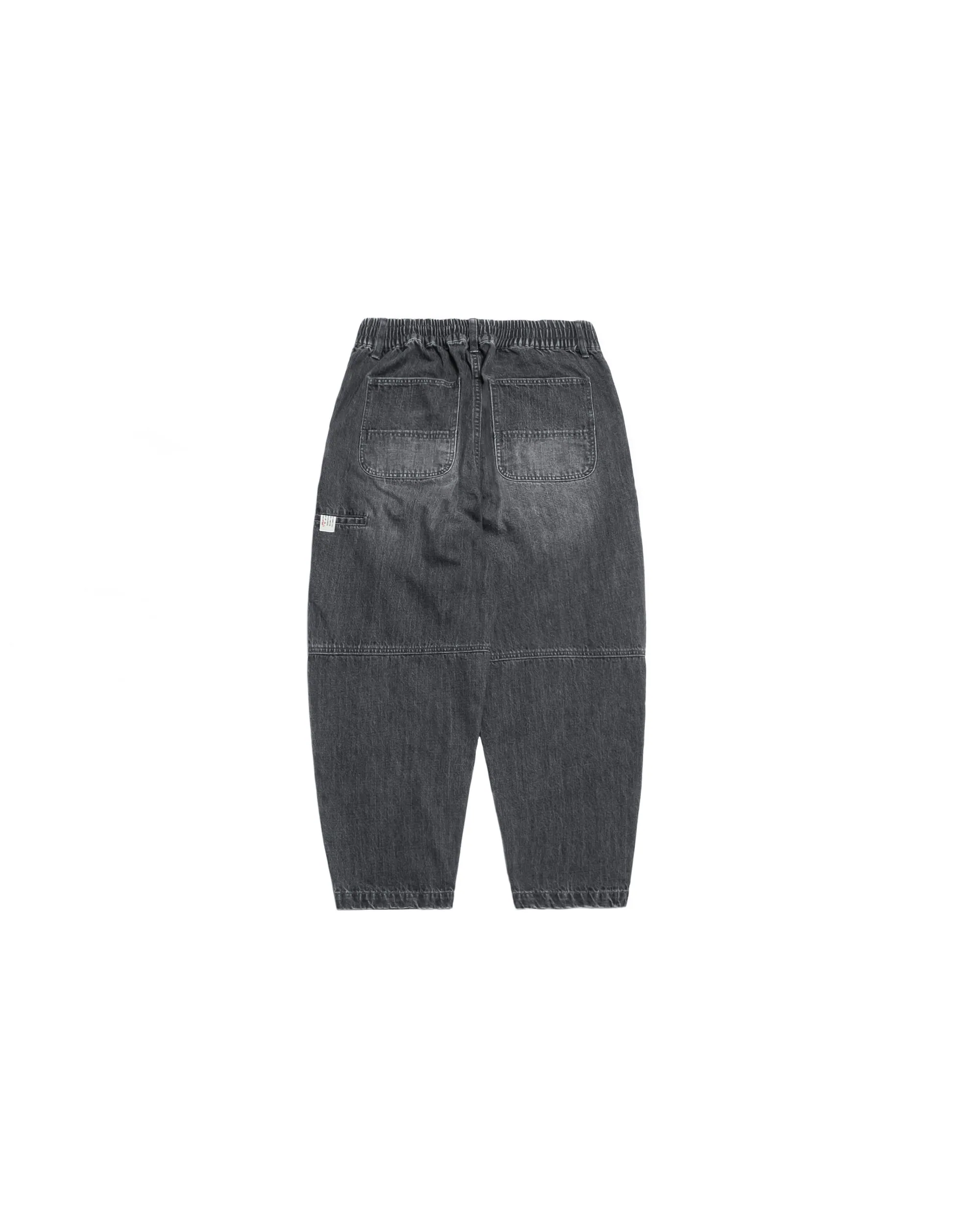 PERSEVERE ENZYME STONE-WASHED DENIM JEANS - WASHED BLACK
