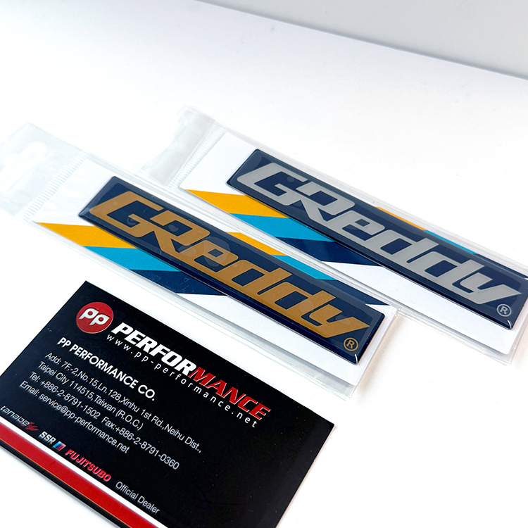 TRUST GReddy PU 貼紙 立體貼紙 W105 x H20 mm