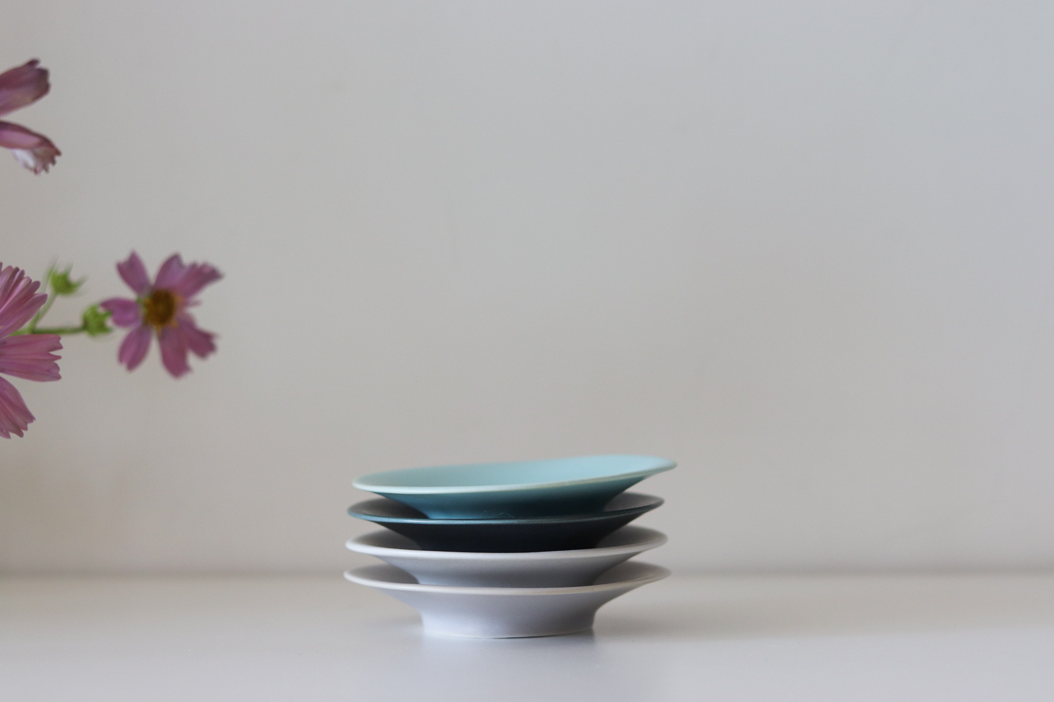 日本 美濃燒 SALIU YUI結 小碟