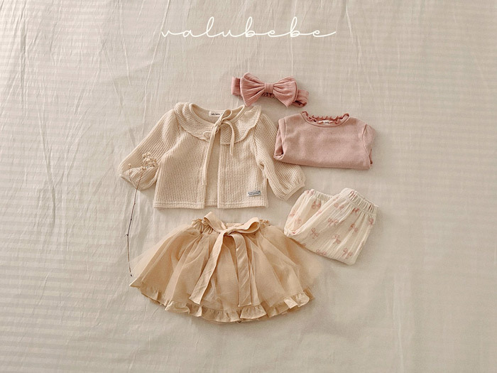 正韓春valu_bebe 兩色綁帶甜美套