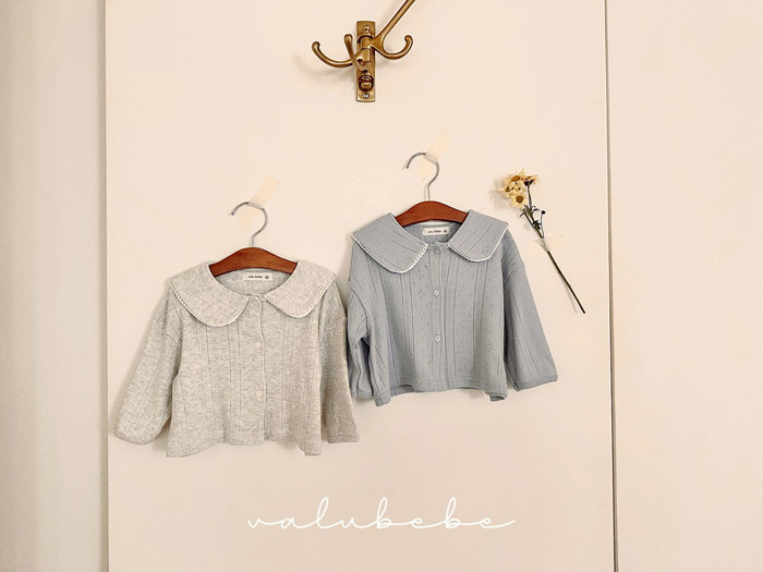 正韓春valu_bebe 兩色勾勒領子甜美外套