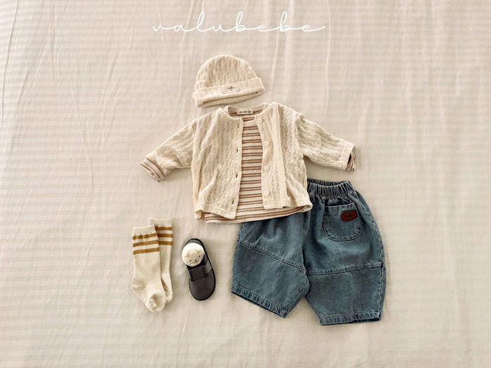 正韓春valu_bebe 兩色泡泡感外套