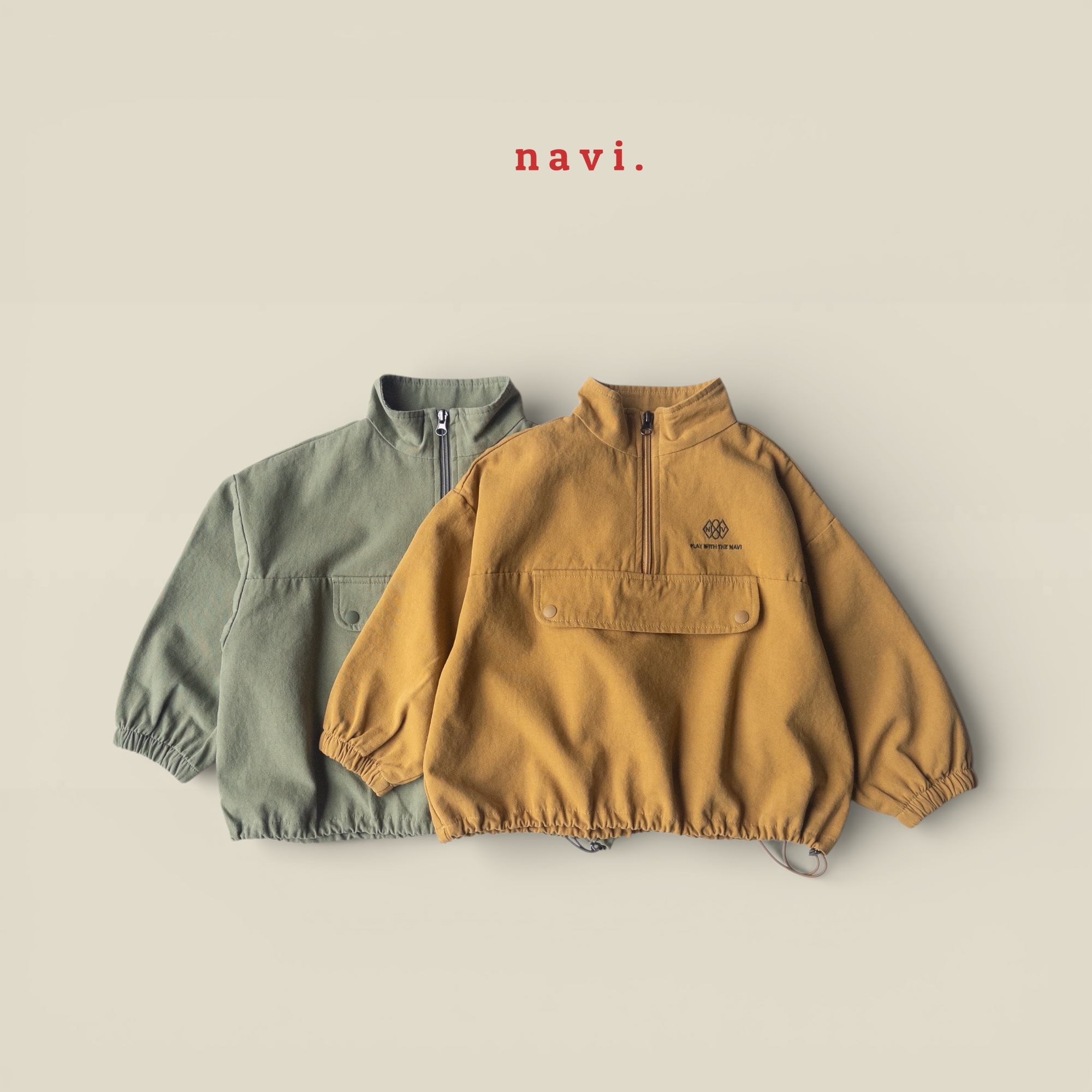 輕戶外半拉鍊上衣