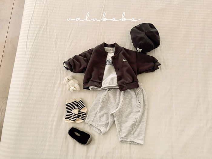 正韓春valu_bebe 兩色帥氣感棒球外套