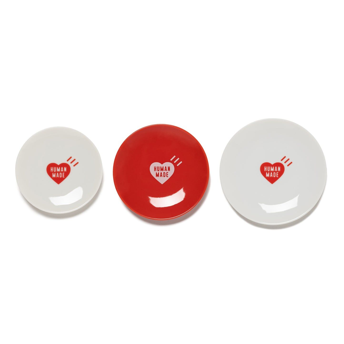 2026SS HUMAN MADE MAMEZARA SET (3P) 三個一組 愛心 碟子 盤子 現貨 HM31GD121