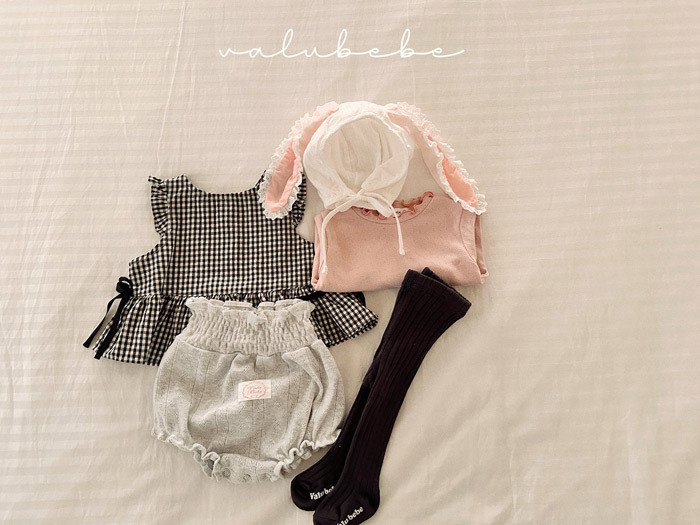 正韓春valu_bebe 三色綁帶罩衫