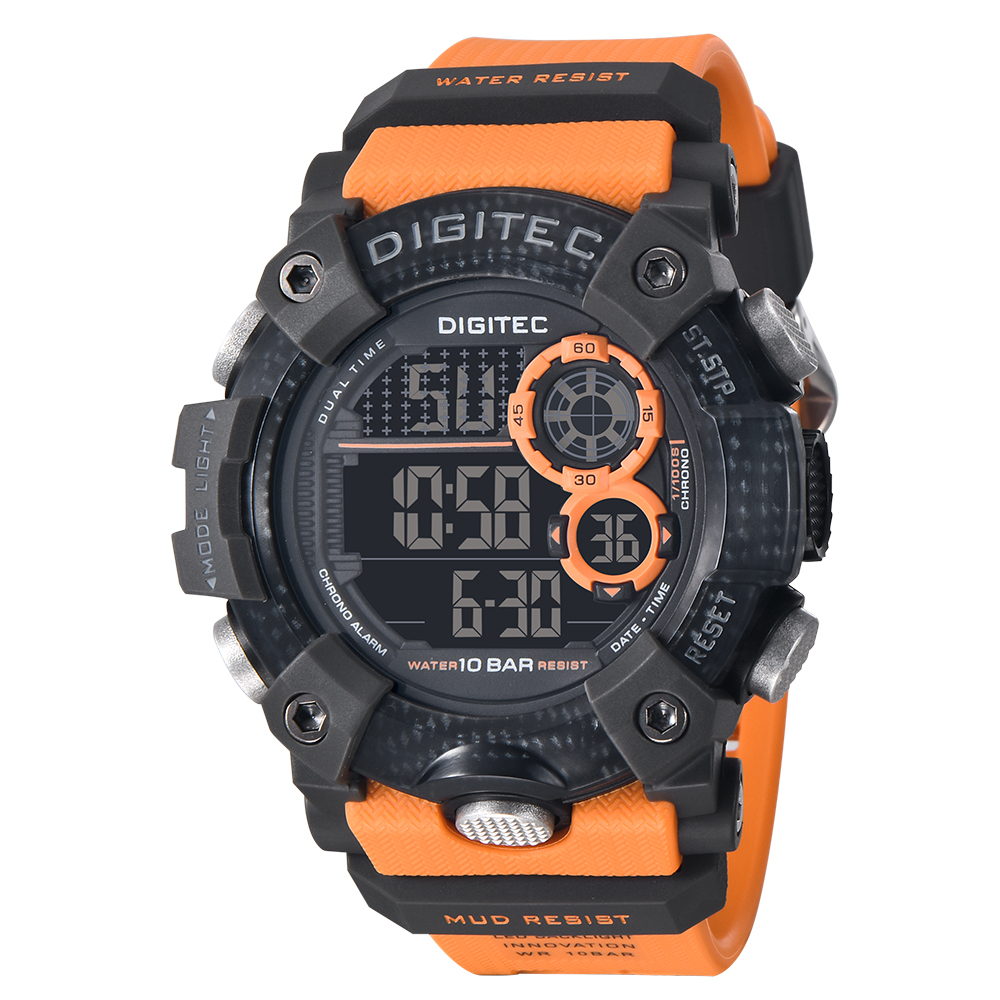 【DIGITEC 數碼科技】 DG-5118T 電子錶 男錶 電子錶 運動 游泳 防水 手錶