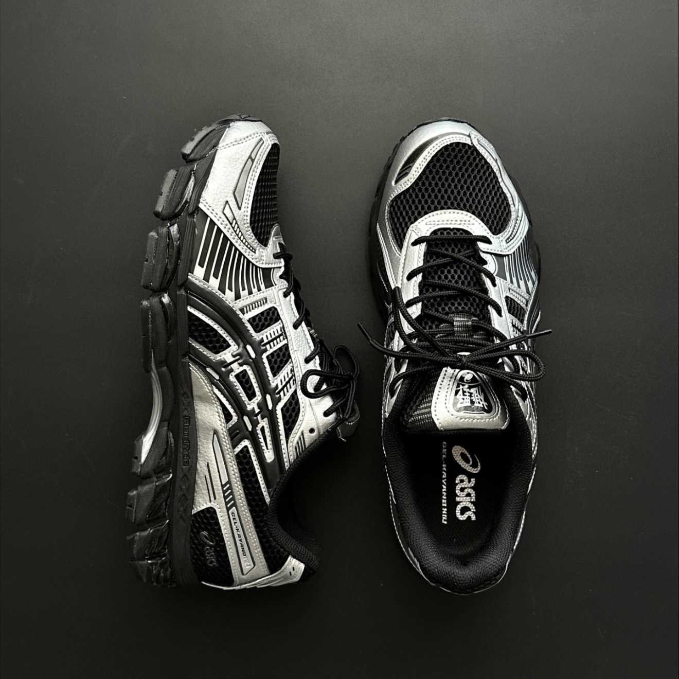 ASICS GEL-KAYANO 12.1 銀黑 休閒 復古 Y2K 運動鞋 1203A759-001