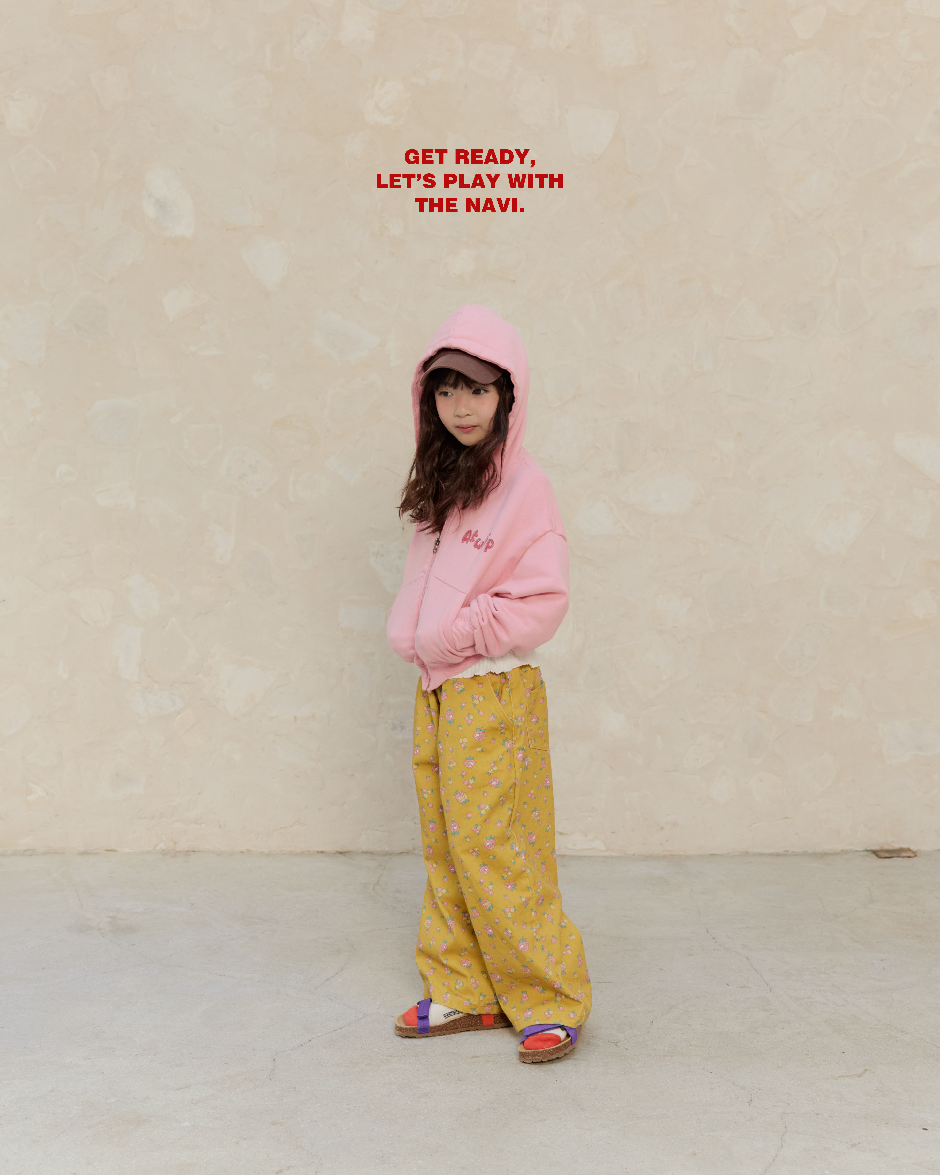 花語拉鍊連帽夾克