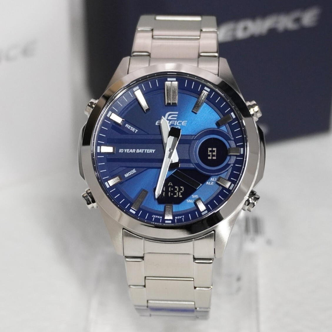 預購款【CASIO 卡西歐】EDIFICE 解放自我 專注生活 EFV-C120D-2A