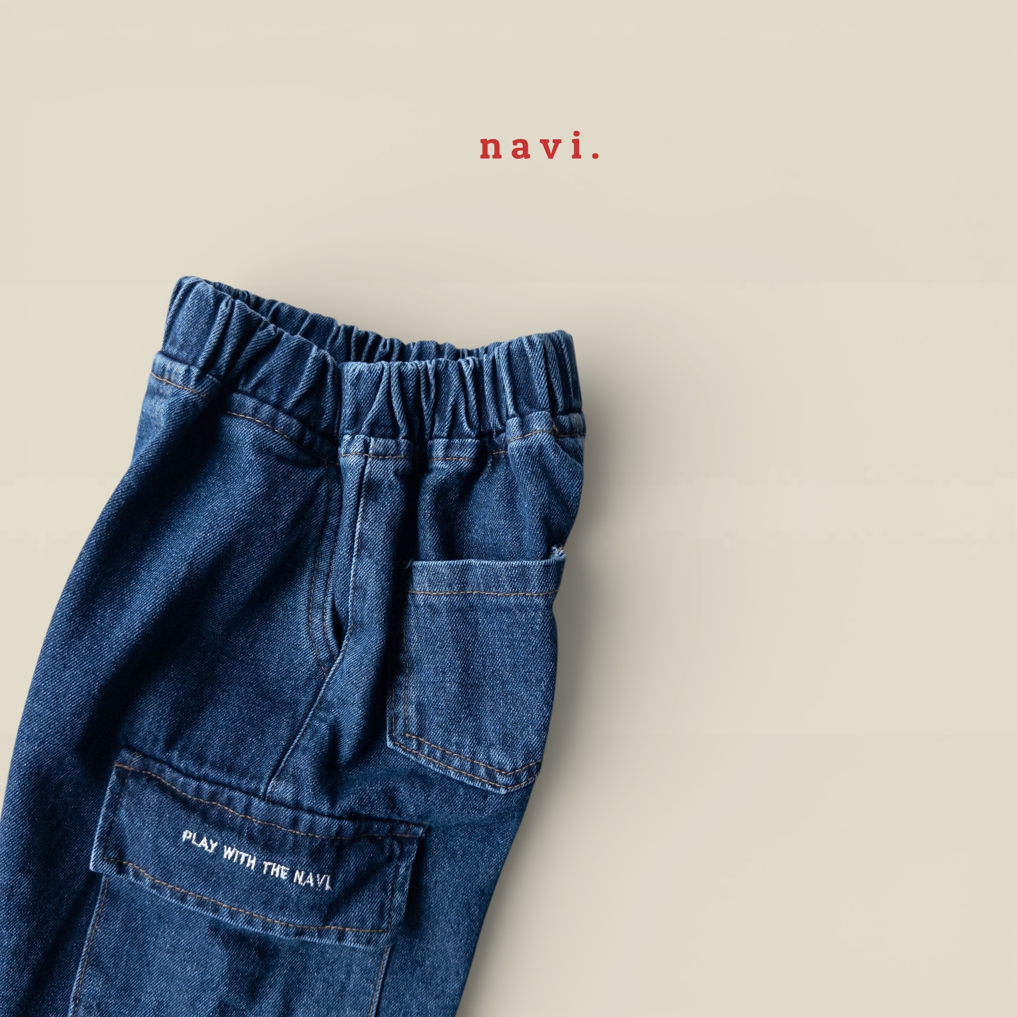 帥氣雅痞工裝牛仔褲