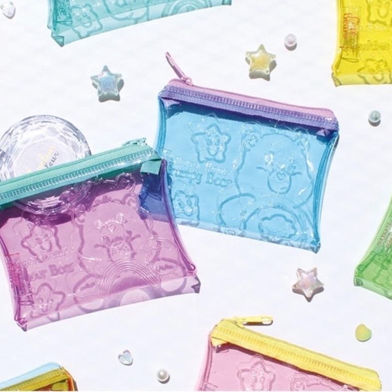 🇯🇵 限定CARE BEARS透明拉鍊包盲抽