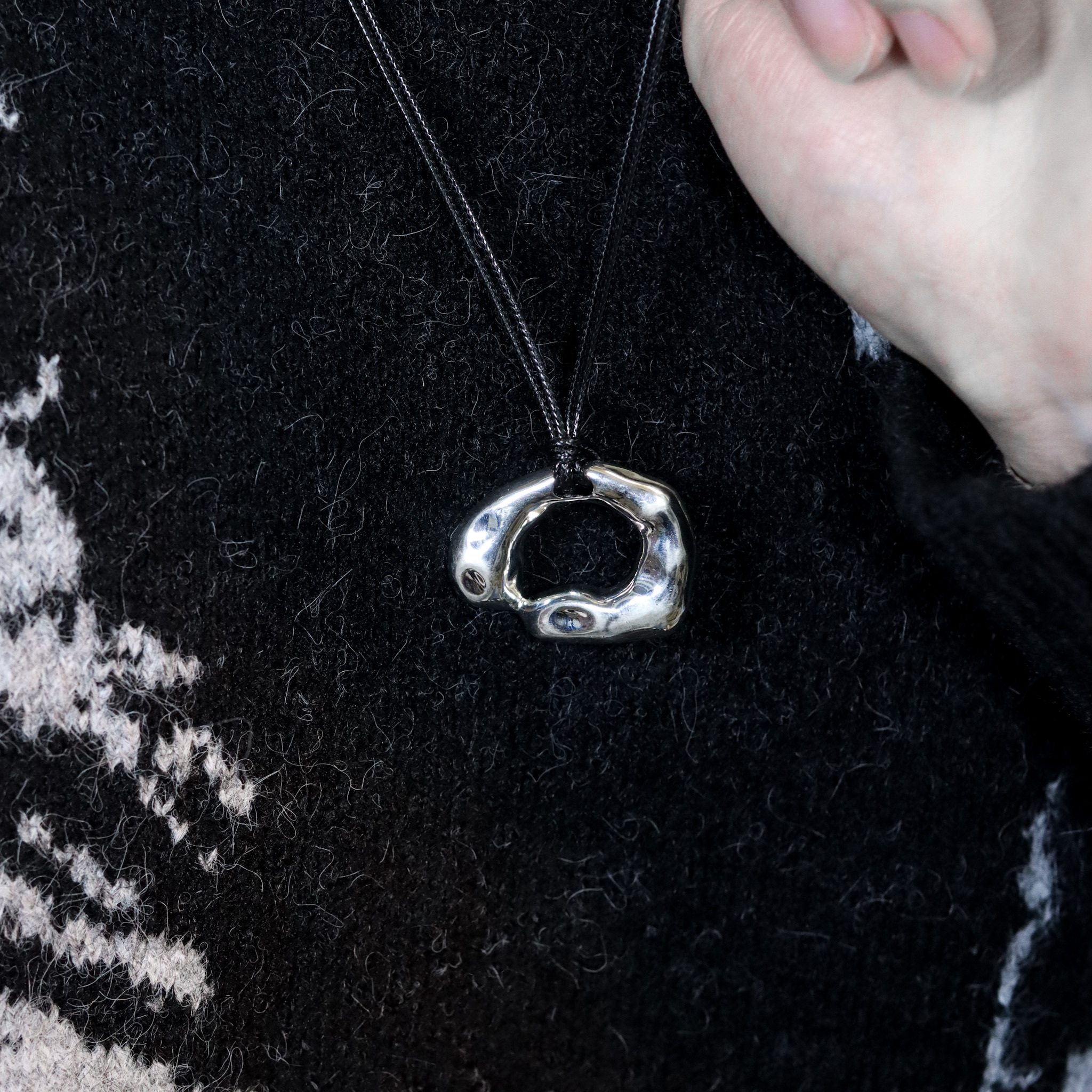 | 925銀丨熔岩之境項鍊 | NE1558 |