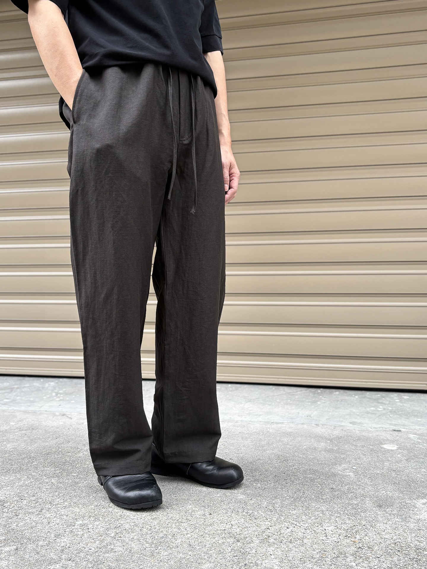 STUDIO NICHOLSON リネン コットン オールインワン パンツ 1 Studio Nicholson Sonny Pant