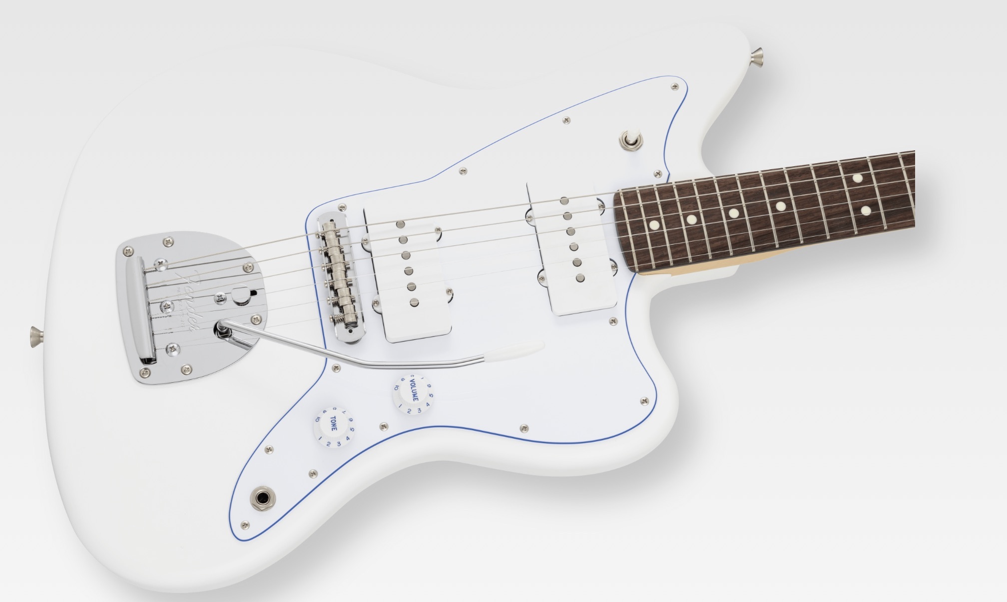 Fender 限定款 Fender MIJ Hybrid II Jazzmaster Blanc 電吉他 第 3 張圖片｜三峽吉他 / Bass