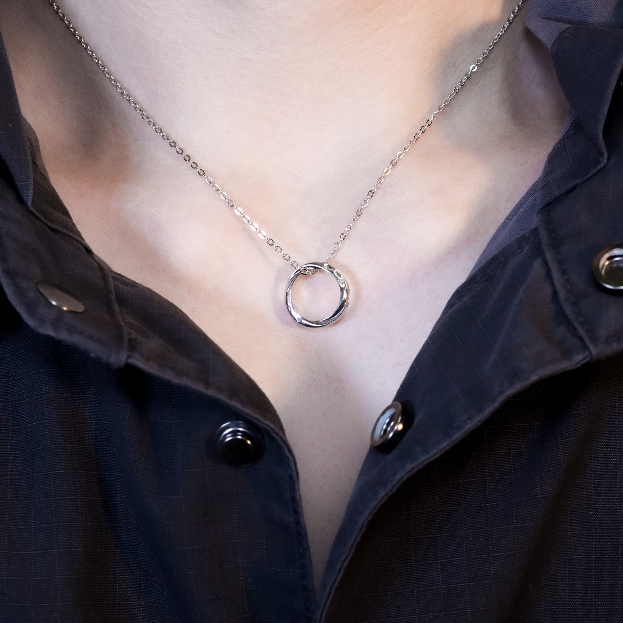 | 925純銀 | 喵趣陪伴情侶項鍊 （男款 /女款） | NE1550 |