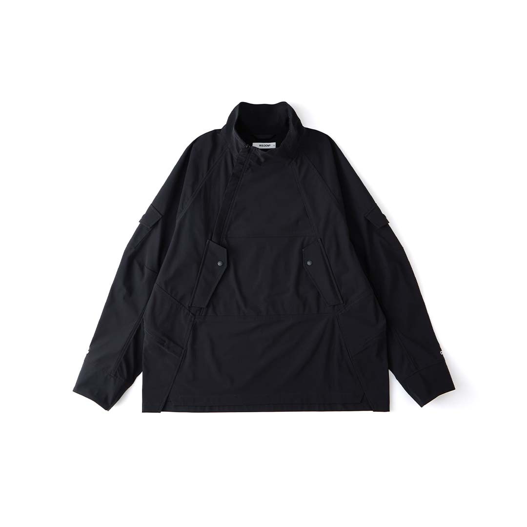 2025AW WISDOM® x oqLiq ANORK 聯名 衝鋒衣 風衣 長袖 現貨 AWO25AMHL01BK