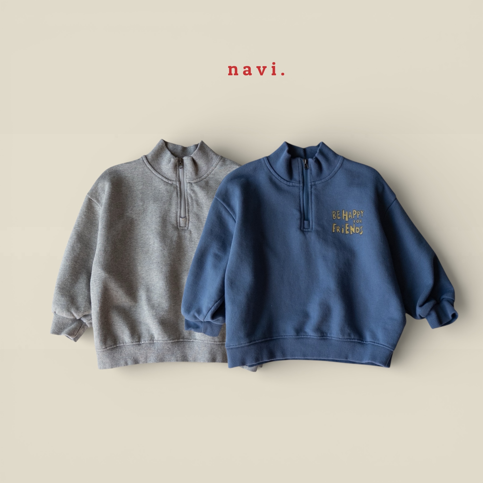 好心情半拉鍊上衣