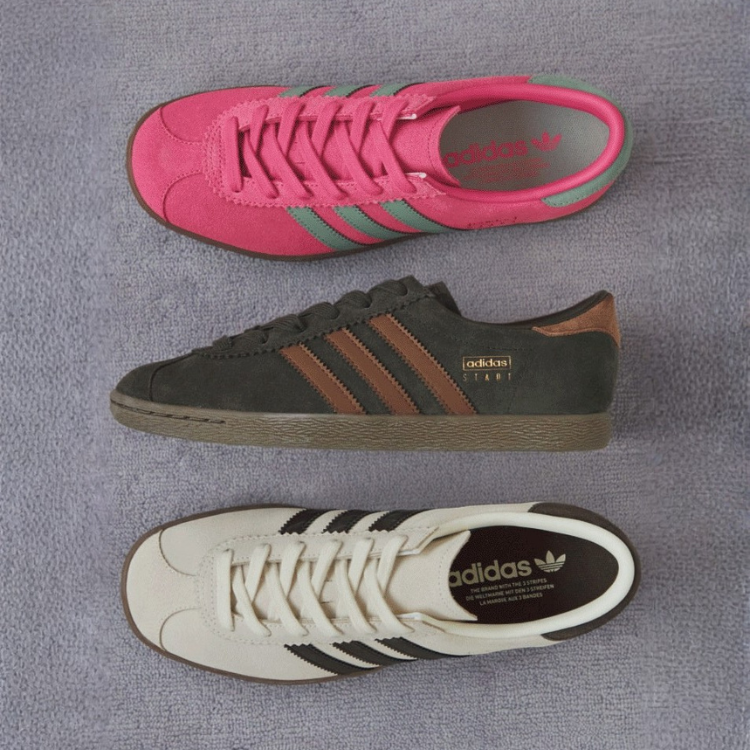 adidas STADT 薄底鞋 3色