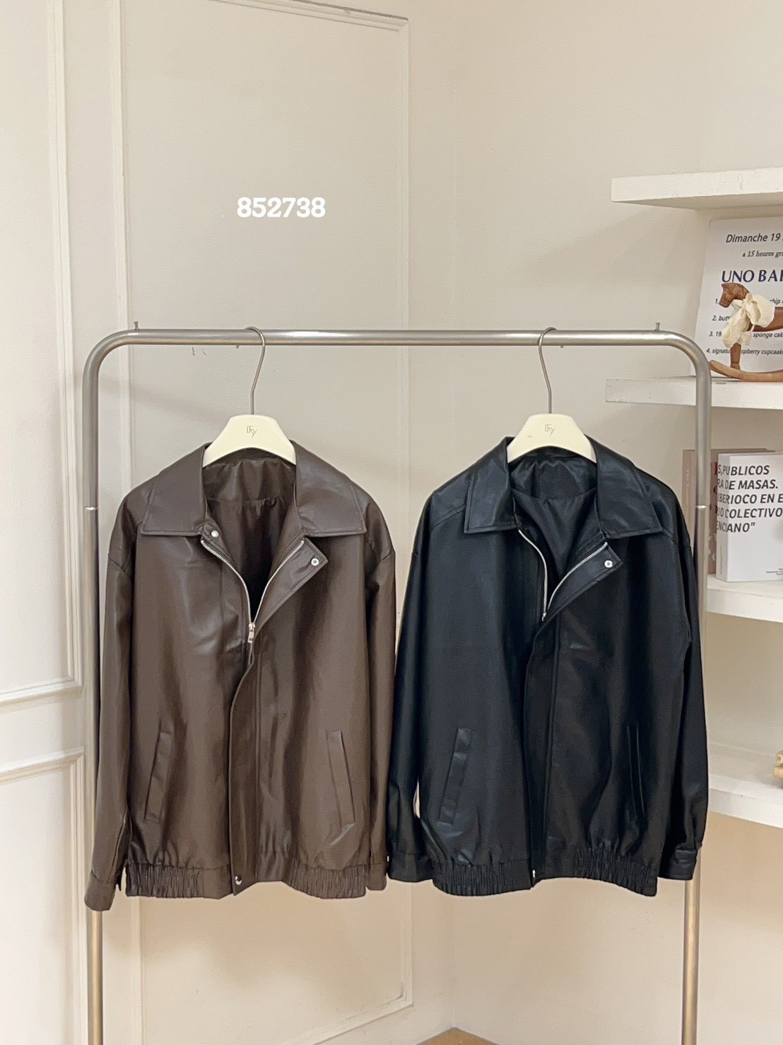 質感皮外套 RF8527