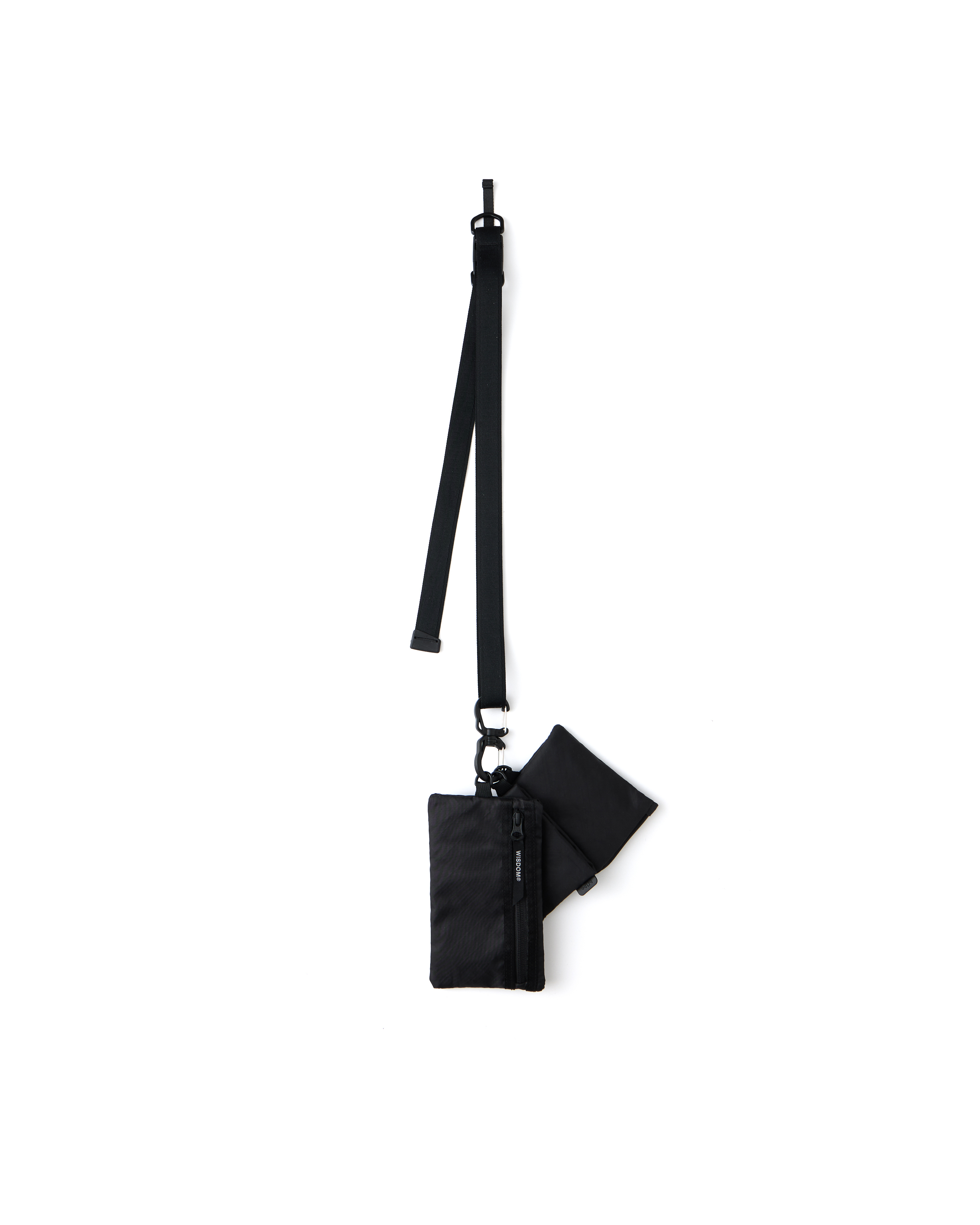 2025AW WISDOM x oqLiq TRINITY BAG BELT 聯名證件側背零錢包現貨
