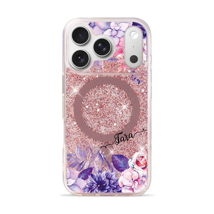 【特惠款】iPhone 17 Pro 紫色叢林 玫瑰金貝拉殼 (MagSafe)