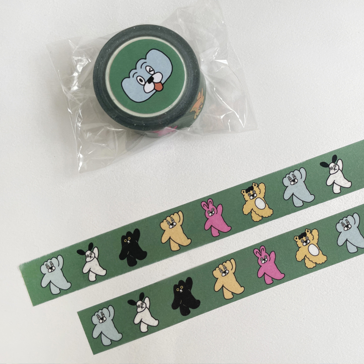 餃貓FAMILY 紙膠帶