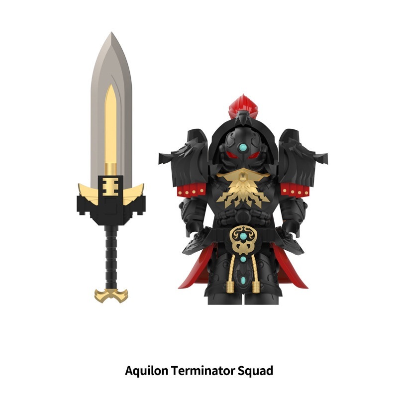 40K Aquilon Terminator Squad Custom Minifigures Minifigs Fit Lego TK123