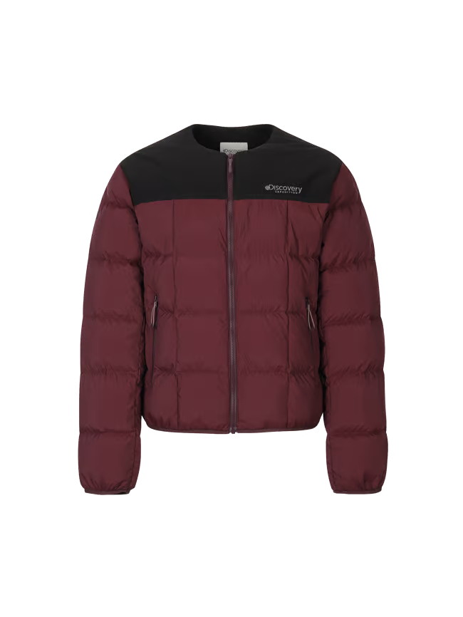 【代購】Discovery 女款 方格絎縫 輕量鵝絨保暖外套
