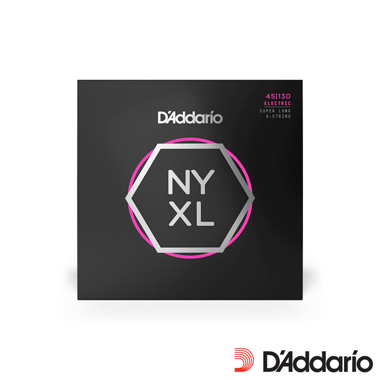 DAddario NYXL 45130SL 加長弦長專用 五弦 電貝斯弦