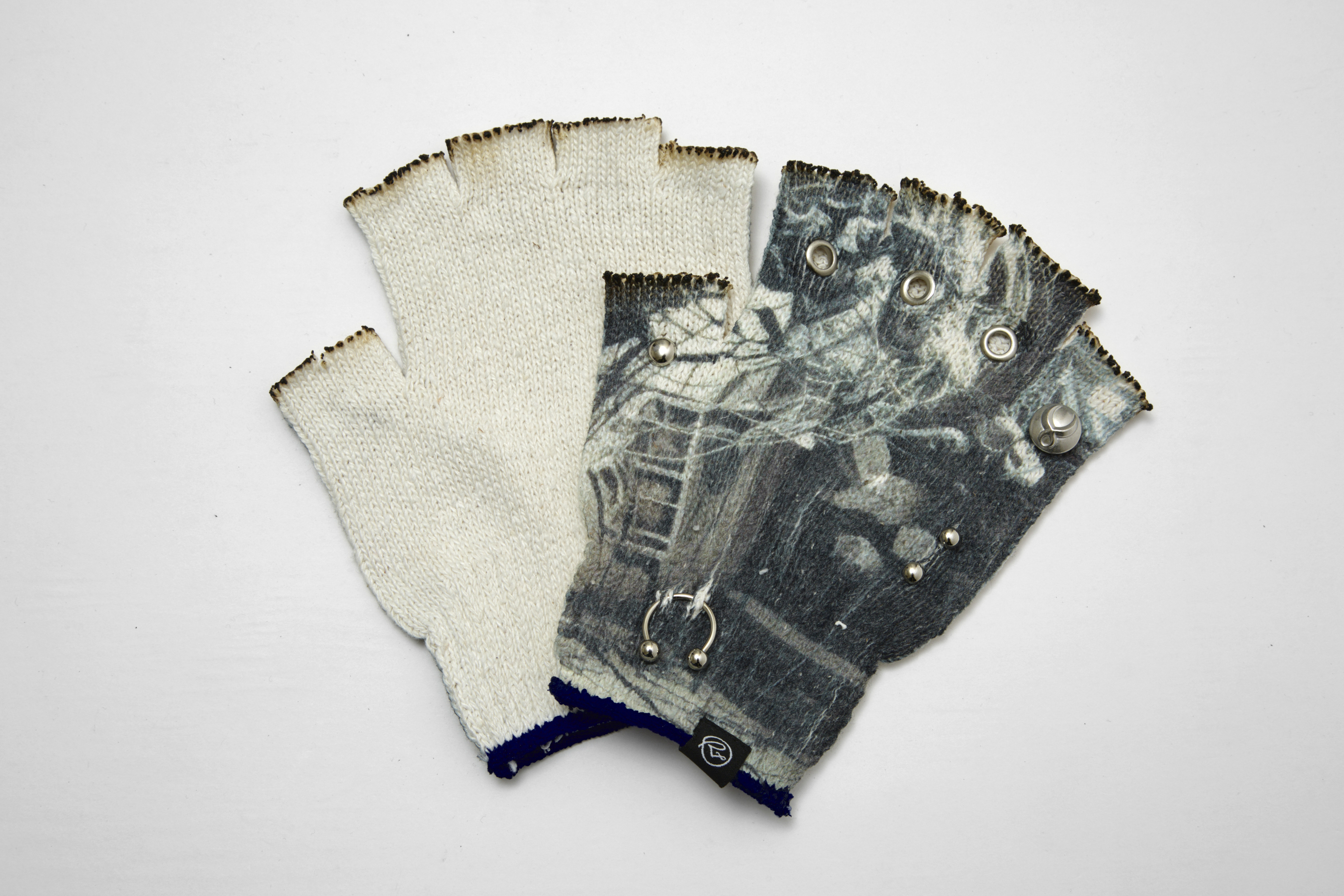 REMIX "remake worker gloves" (Green)