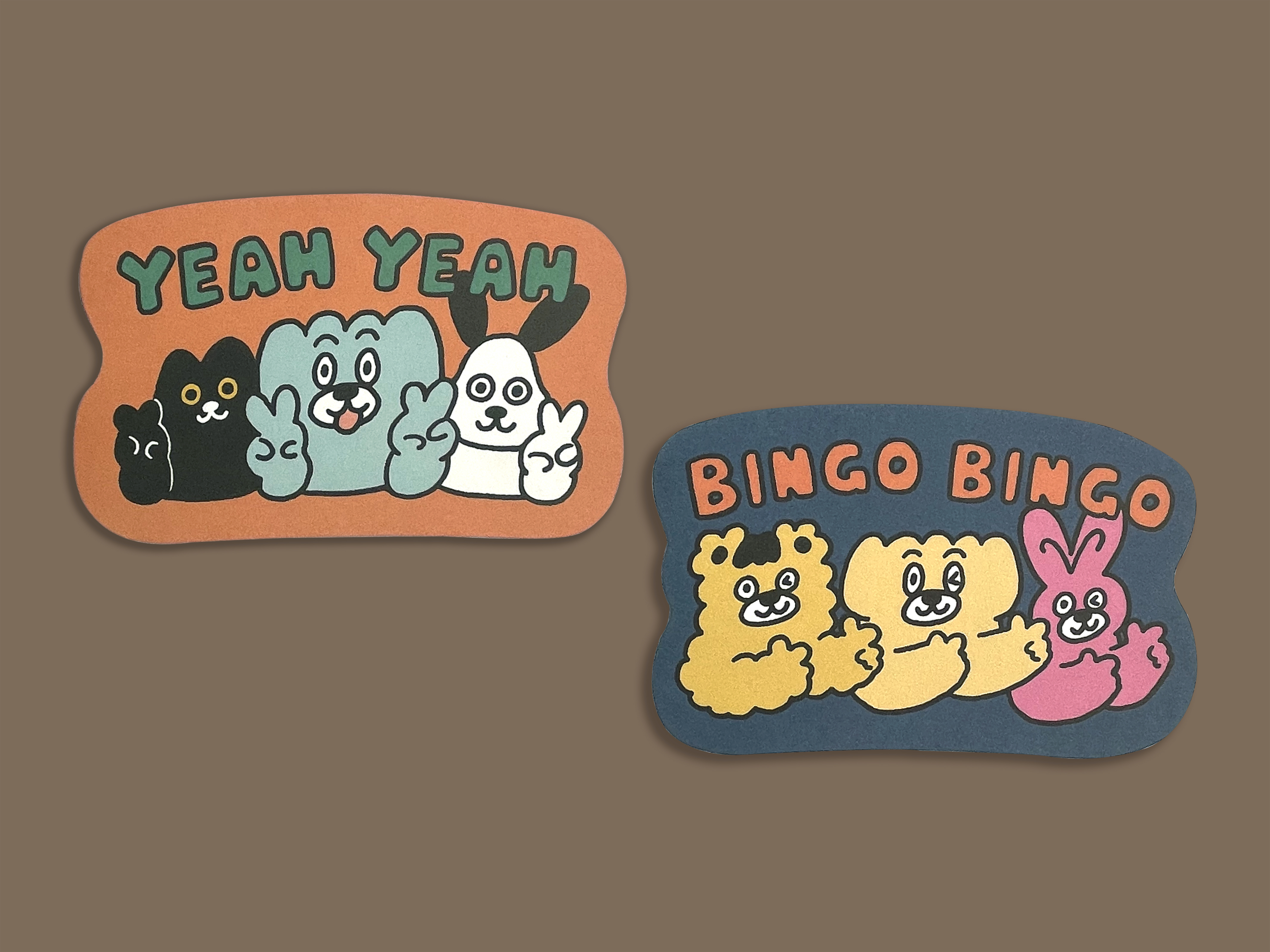 BINGO BINGO餃貓造型卡（附信封）