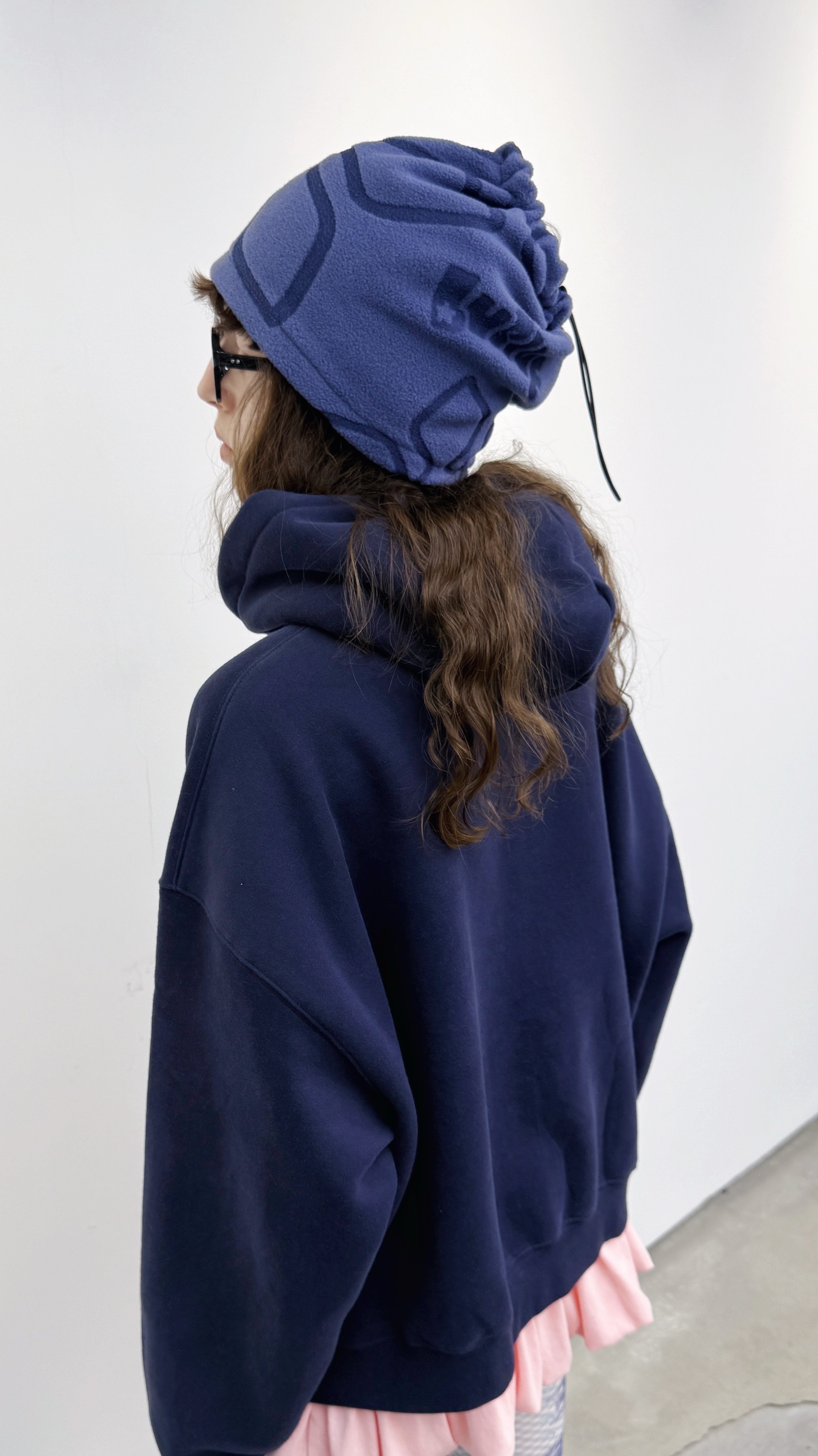 LUSIVE WORKSHOP 抽繩套頭圍脖帽子兩用