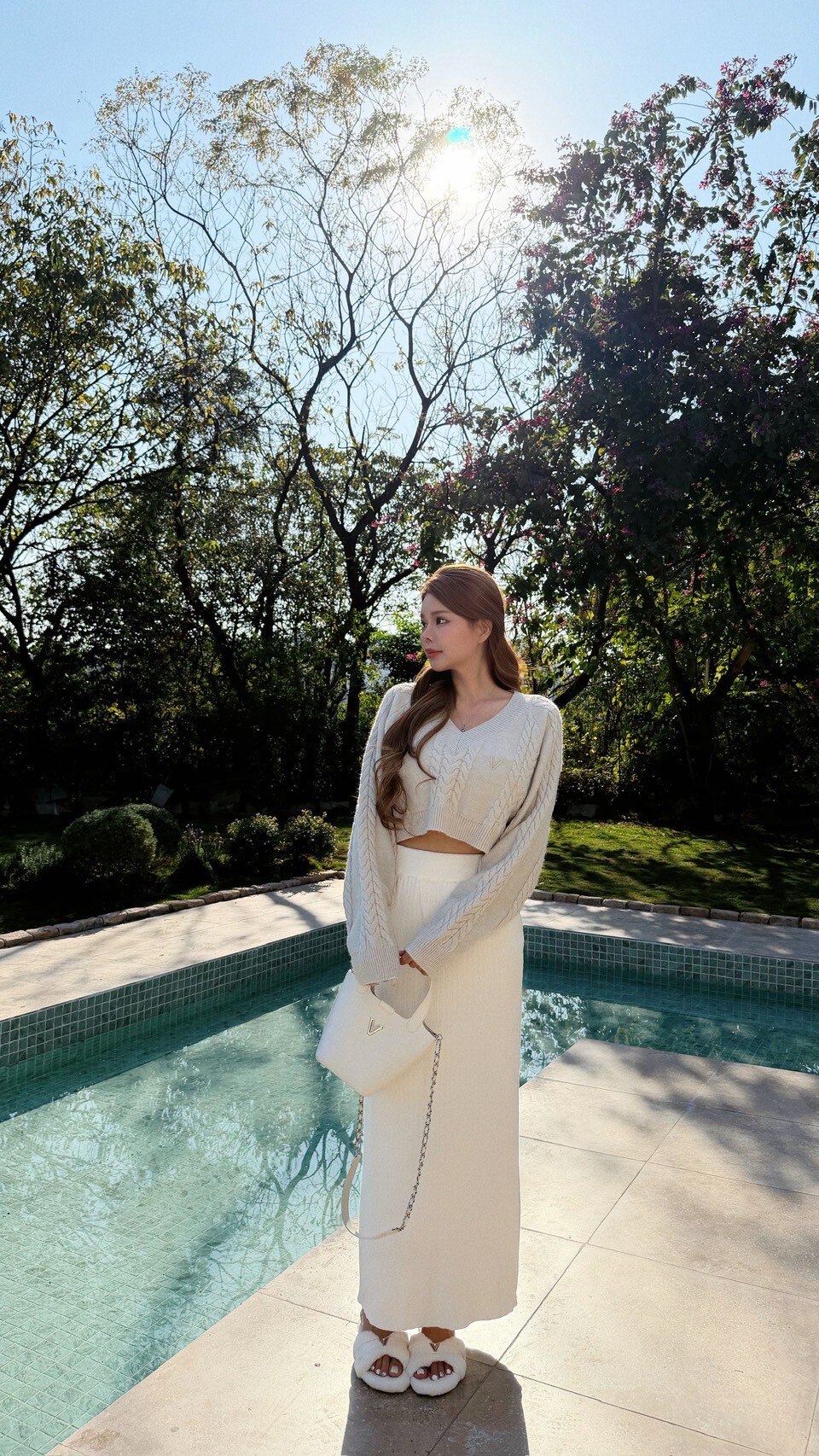 沉靜 • Composed｜針織長裙