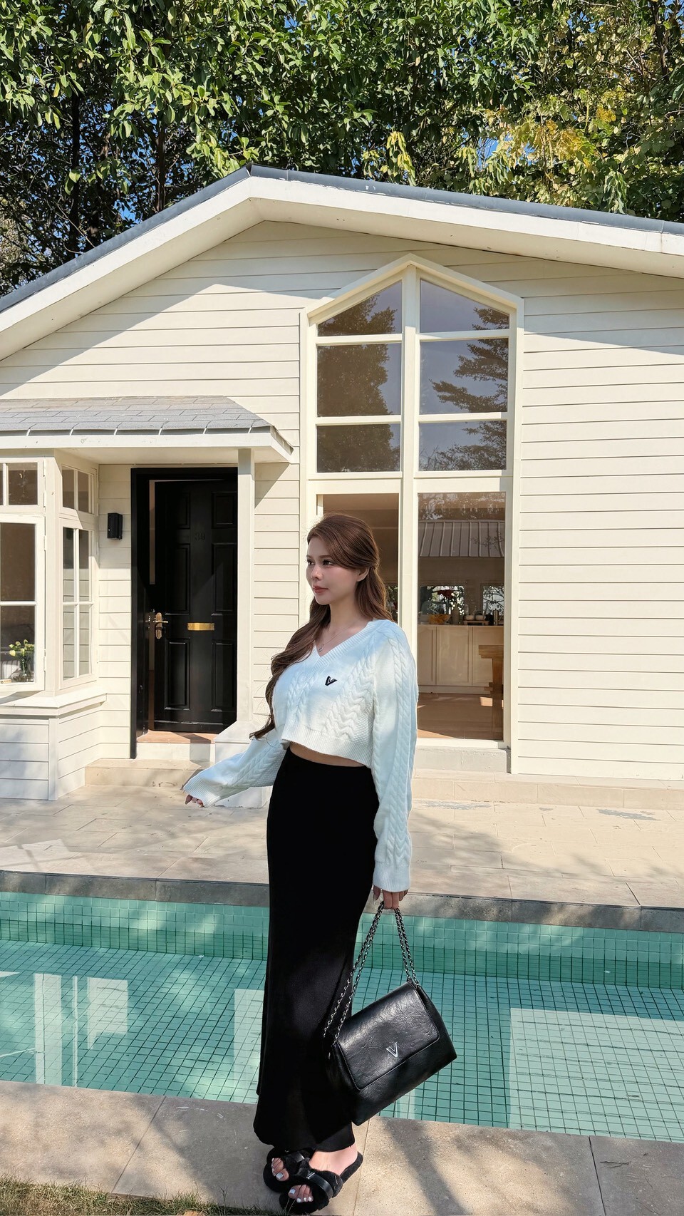 沉靜 • Composed｜針織長裙