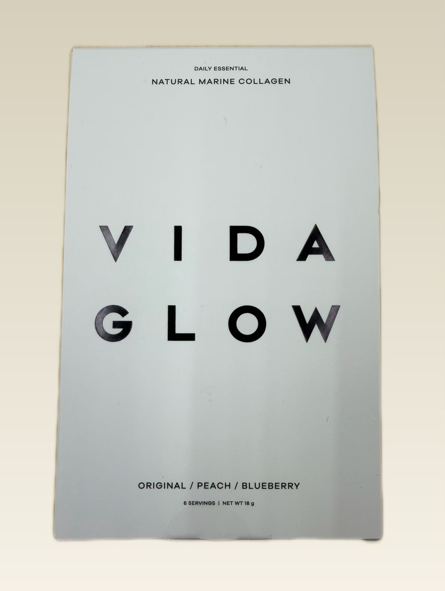 VIDA GLOW 海洋膠原蛋白粉混合試用裝 Originalx2 Peachx2 Blueberryx2