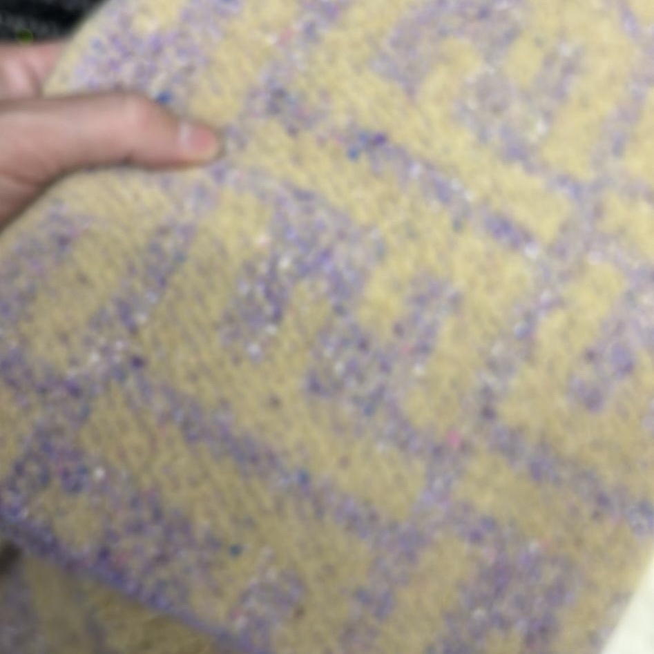 Fendi FF scarf blue purple