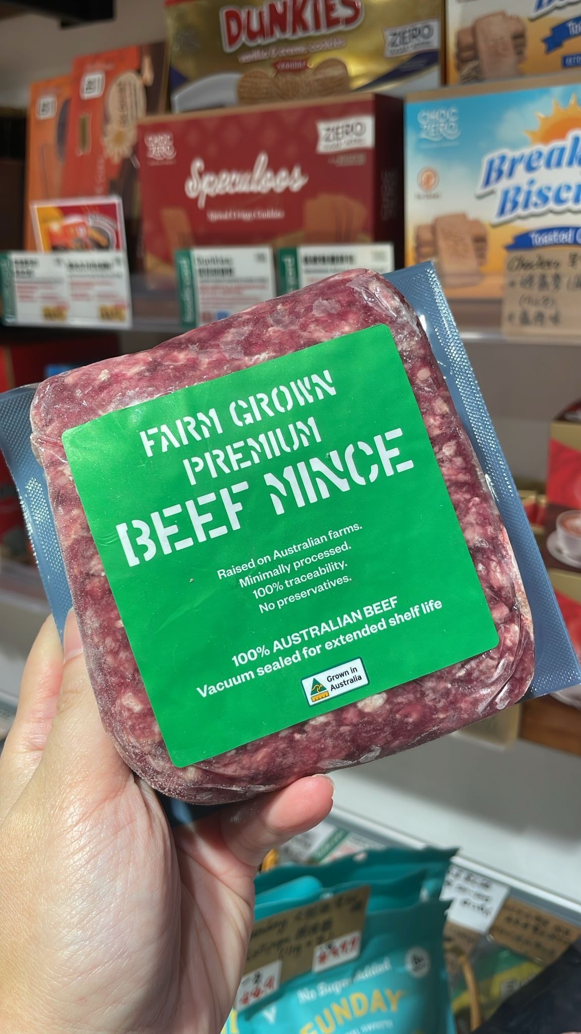 Farm grown 澳洲草飼免治牛肉 454g