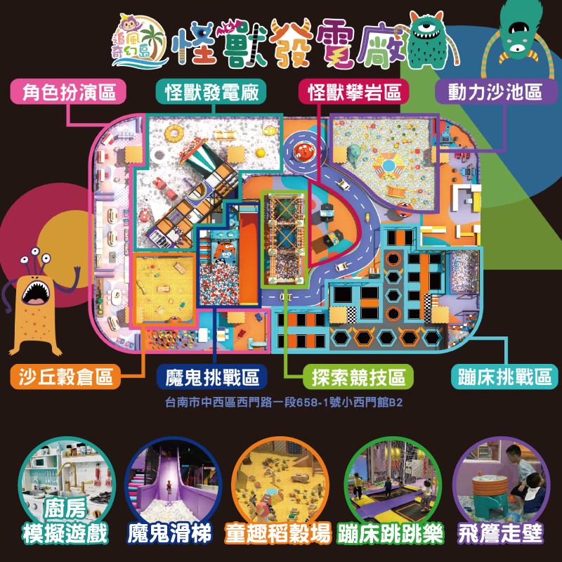 【台南】新光三越小西門店【怪獸發電廠】(追風奇幻島集團)