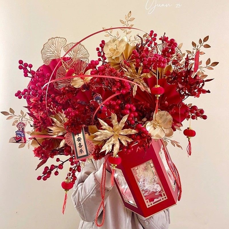 新春福桶造型帶