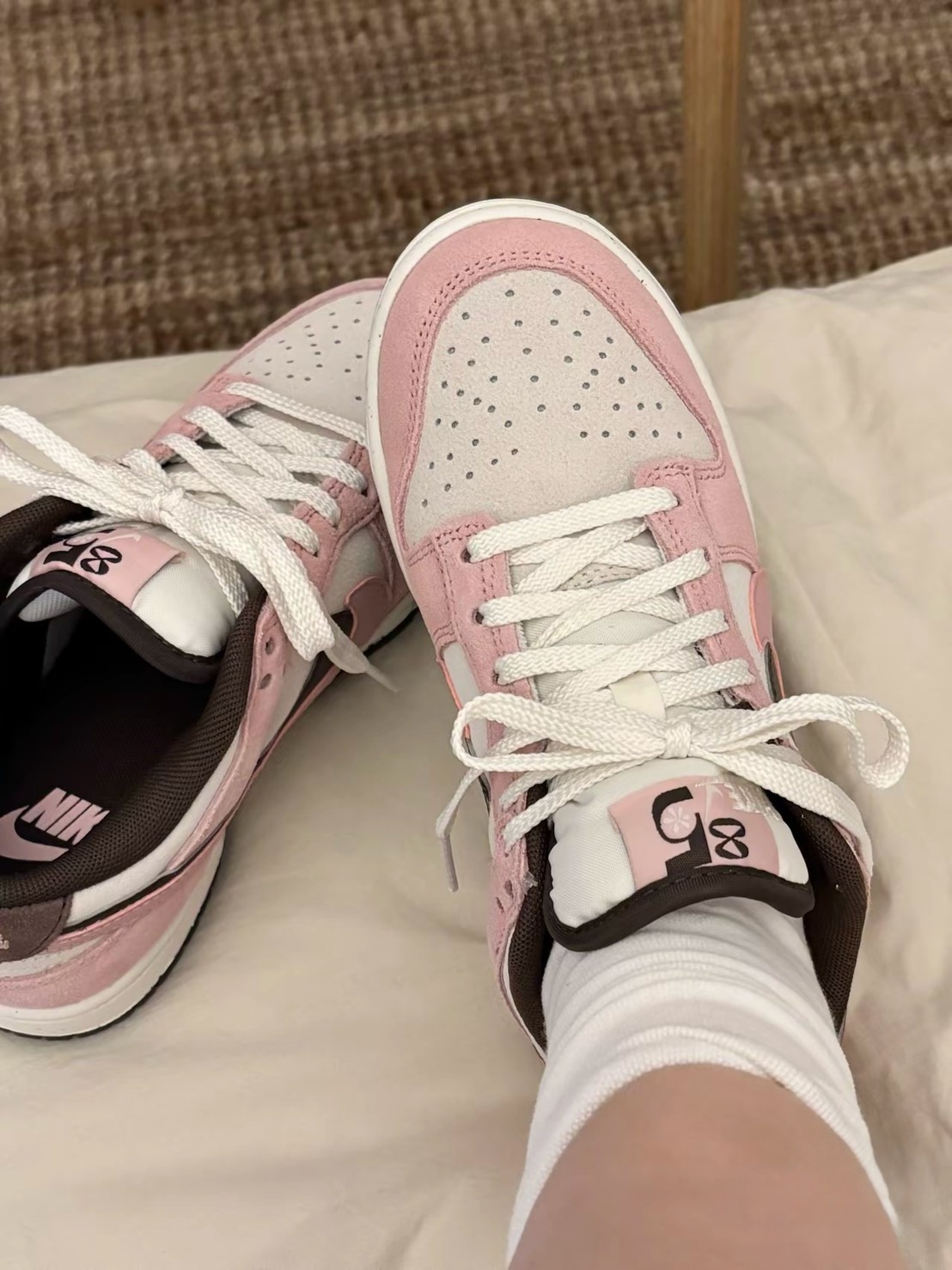 Nike Dunk Low SE 粉棕 雙勾 解構 麂皮 低筒 HV1799-161