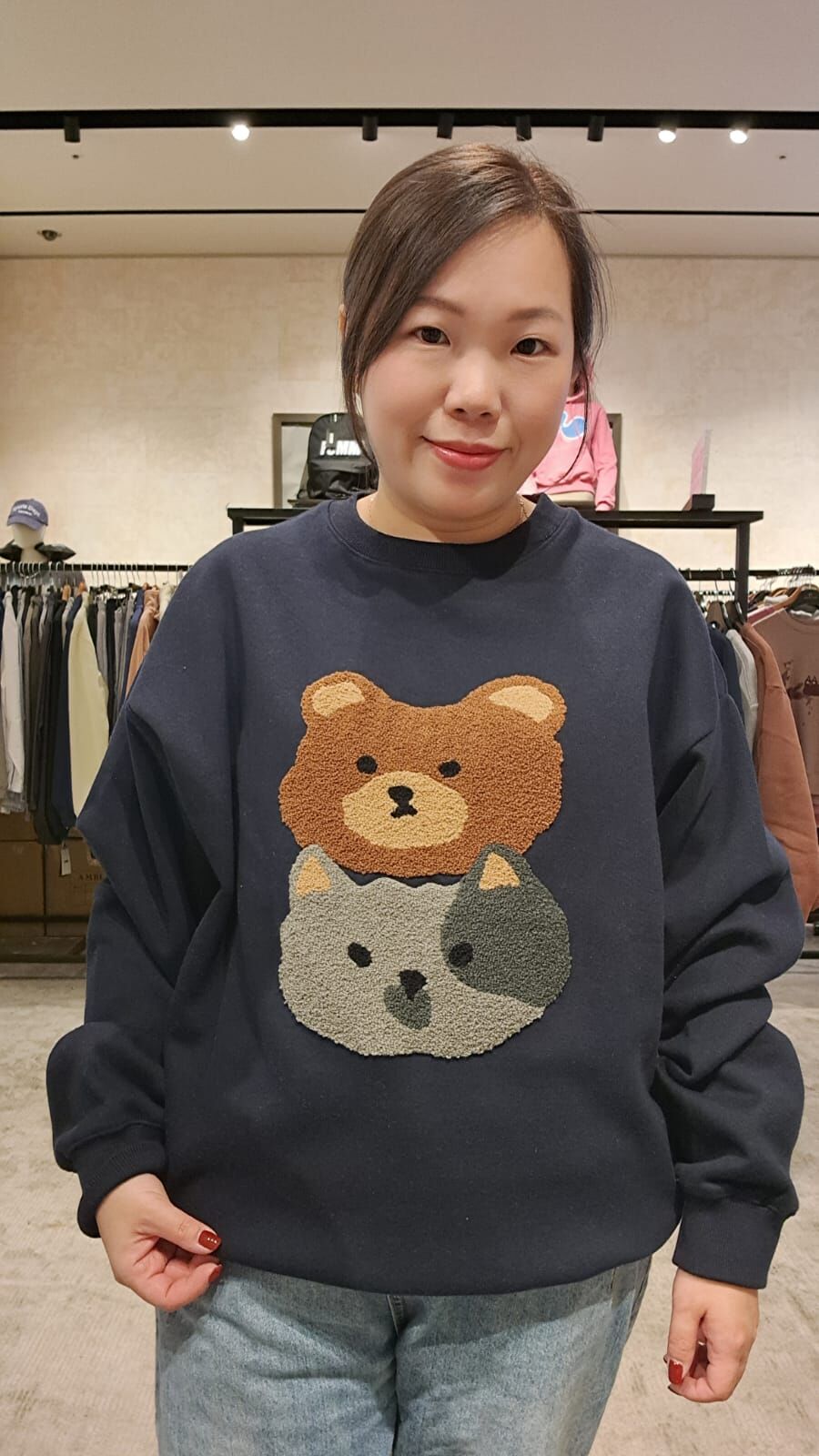 韓國代購 AMBLER新款加絨衛衣AMM1318