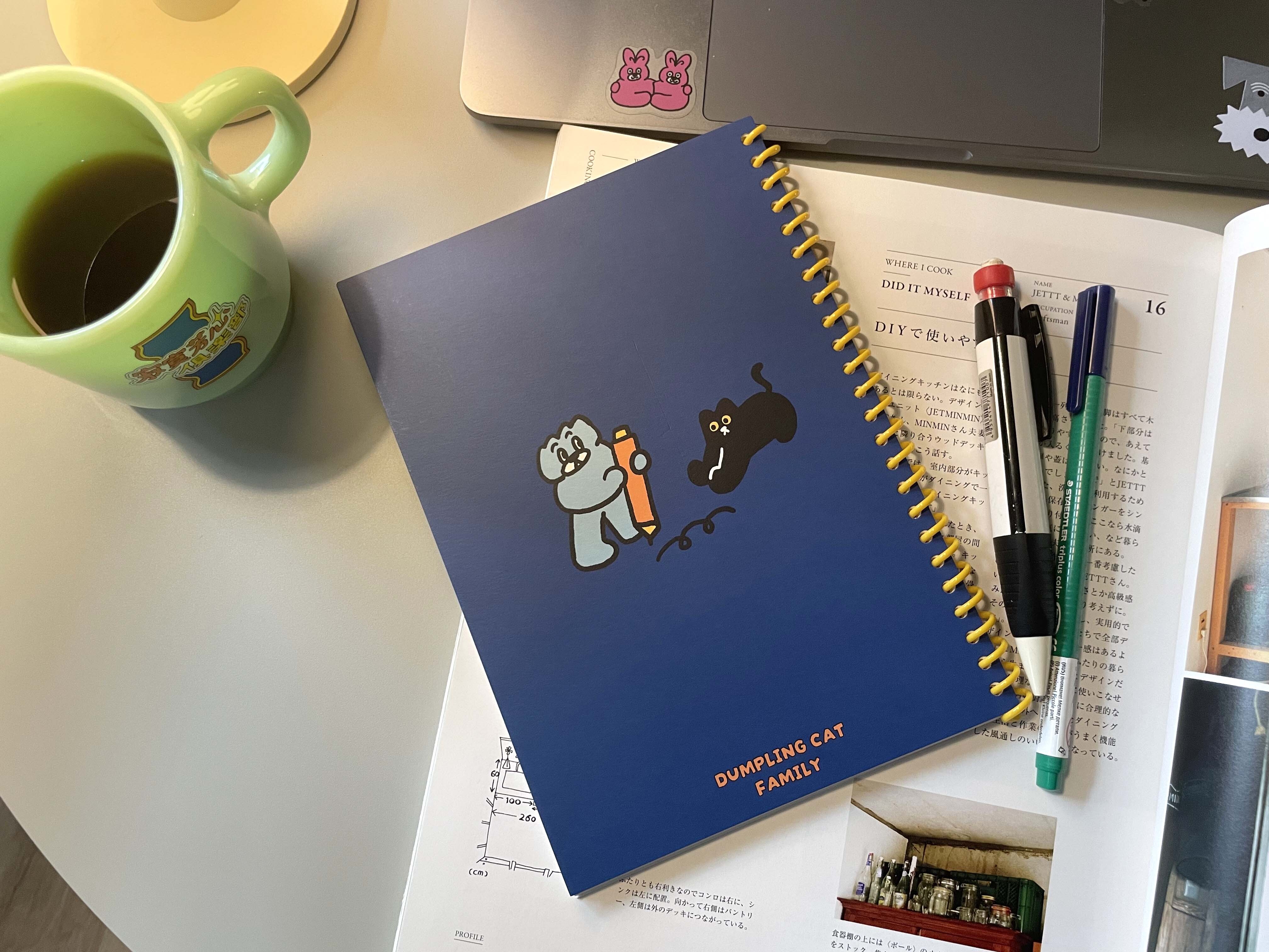 圈圈線條筆記本