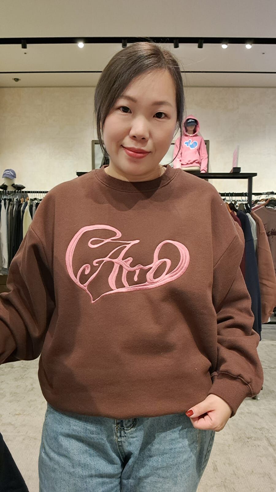 韓國代購 AMBLER新款加絨衛衣AMM1308