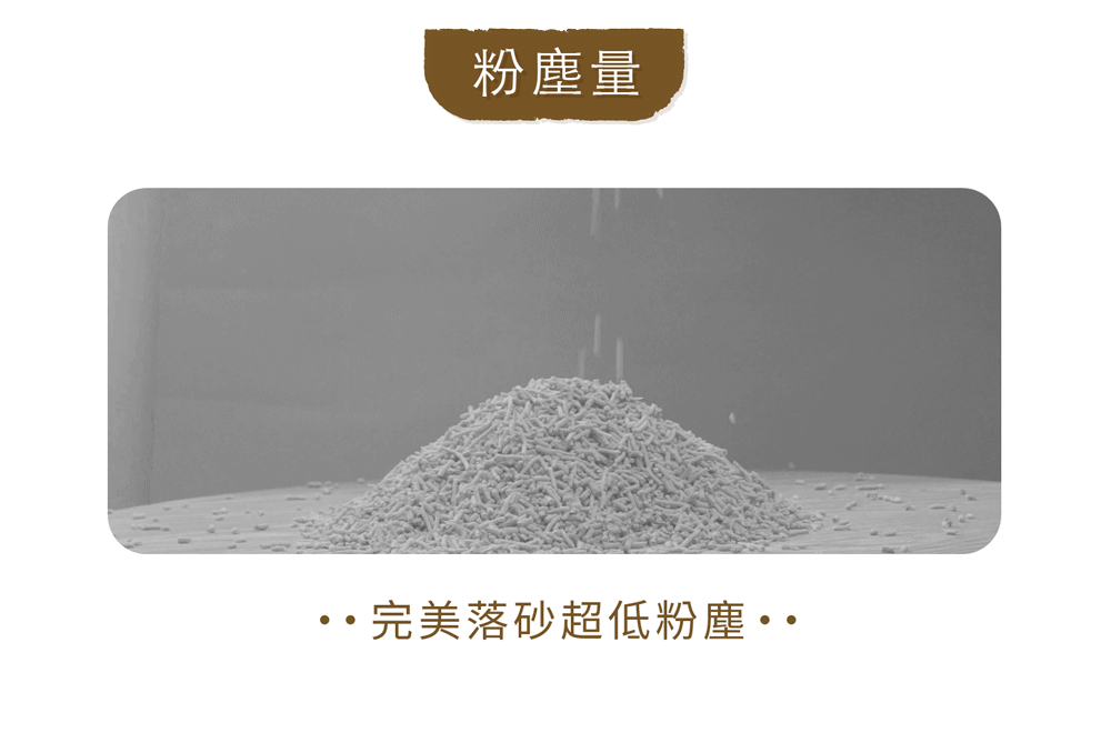 鳳梨貓砂粉塵測試