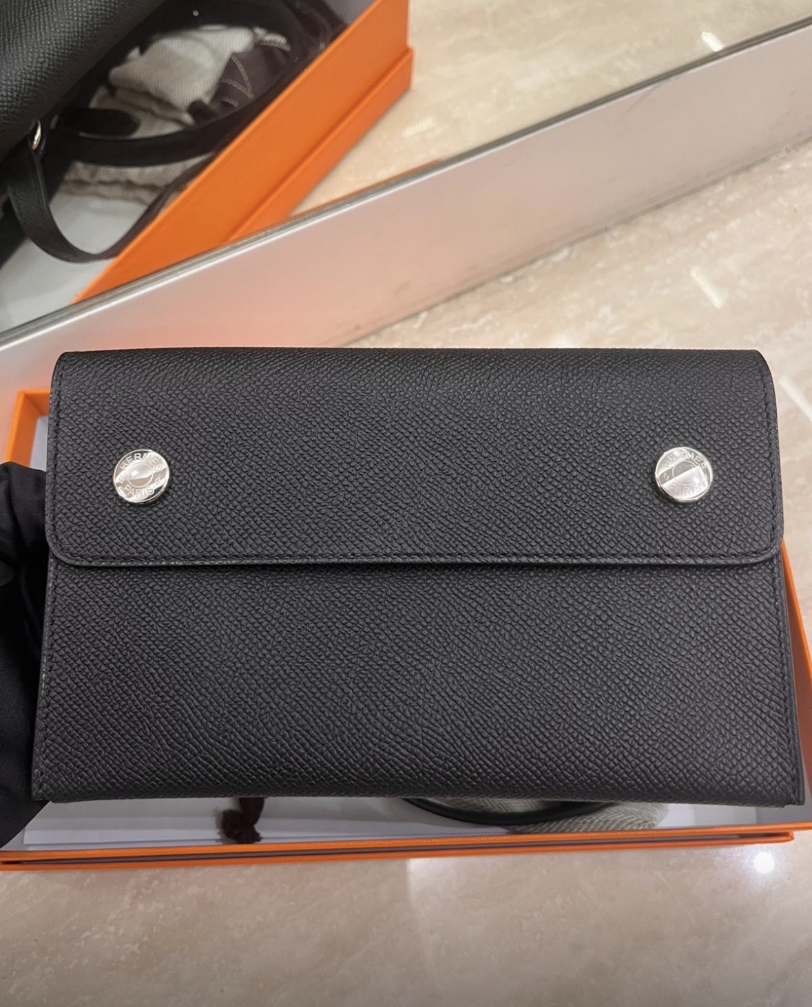 Snap wallet 89 noir ck epsom k