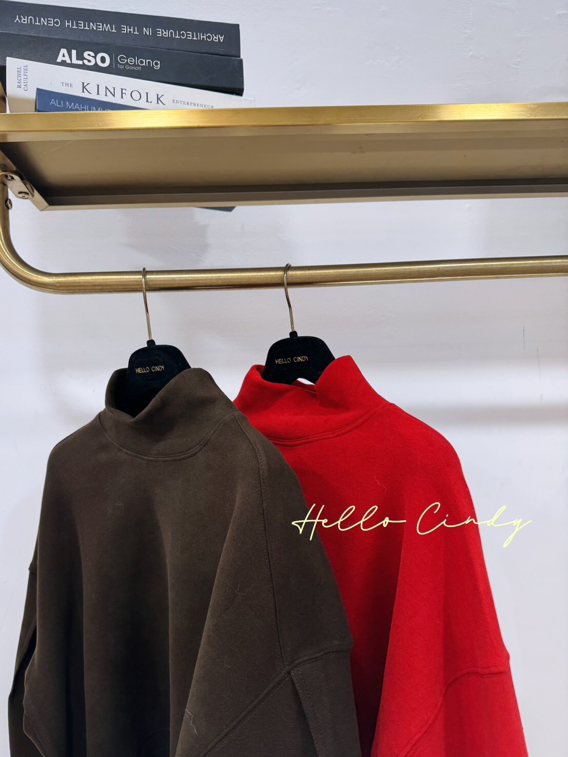 B01044 設計款高雅小立領下腰帶簡約質感造型上衣