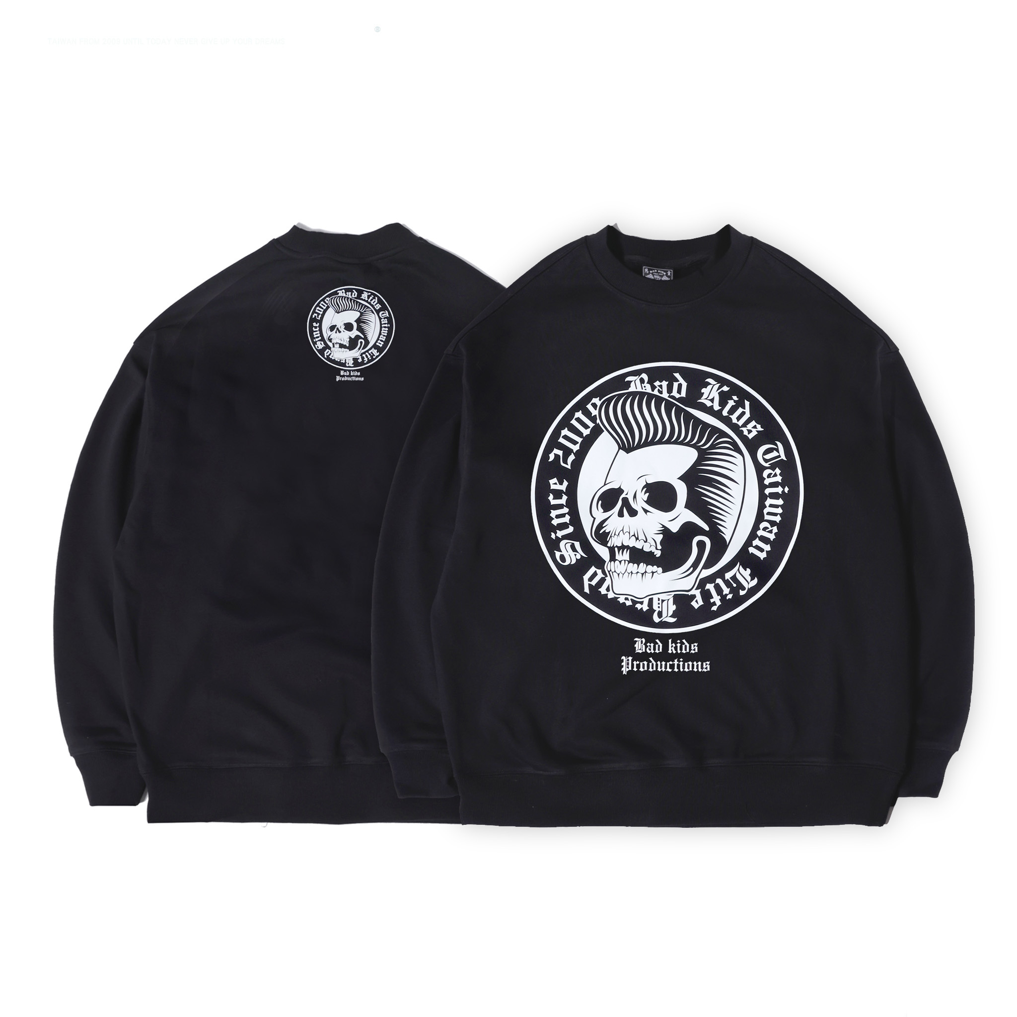 BAD KIDS 惡童 25A/W Logo Sweatshirt  (430g毛圈布Logo大學T)